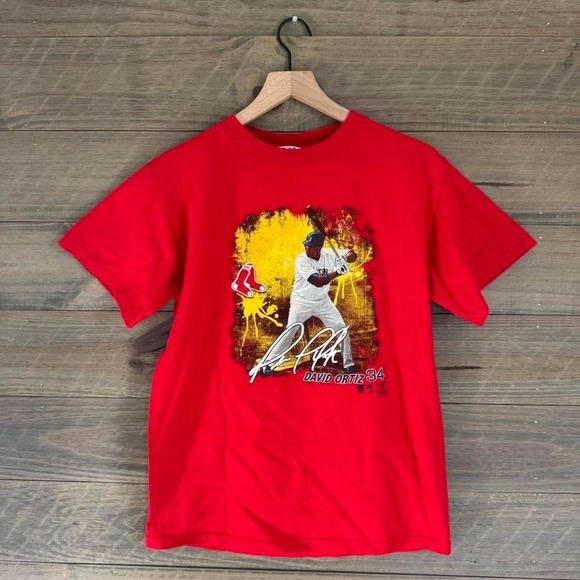 Reclaimed Vintage Other - Vintage 2000s Boston Redsox David Ortiz Big Papi MLB Baseball T-Shirt